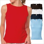 Fruit of the Loom - �rmelloses Damen-Top 'Lady-Fit Sleeveless T'