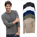 Hanes - Slim Fit Langarm-Shirt 'Fit Longsleeve' 