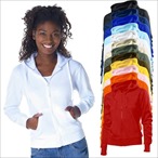 Hanes - Damen Kapuzen Sweat-Jacke 'Spicy Hooded Sweat'