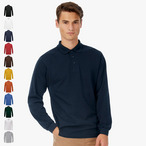 B&C - Langarm Poloshirt 'Safran LS' 