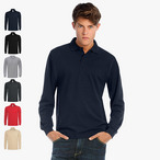 B&C - Longsleeve Poloshirt 'Heavymill' 
