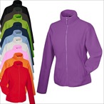James & Nicholson - Girly Microfleece Jacket 