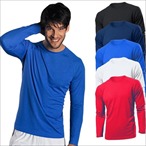 Hanes - Tagless Crew Neck LS Sports '7710'
