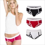 Bella - Boyfriend Panty - tiefe Hippster 