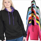 Just Hoods - Varsity Hoodie - 2-farbiger Kapuzenpullover