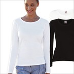 Fruit of the Loom - Lady-Fit Valueweight LS T 