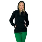 EarthPositive - Women's Hooded Sweat black 