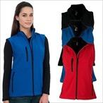 Sols - Womens Short Sleeve Softshell Weste 'Rallye'
