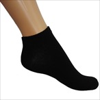 Gomati - 4 Paar Sneakersocken schwarz 