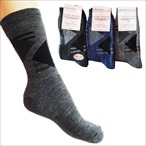 Gomati - 3 Paar Herren Frottee Socken ohne Gummiband