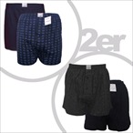 Adamo - 2er Pack �bergr�ssen American Boxershorts 